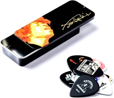 Набор медиаторов Dunlop JH-PT03H Jimi Hendrix Electric Ladyland Pick Tin Heavy 12шт (R119108)