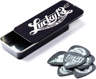 Набор медиаторов Dunlop L13CT.73 Lucky 13 Pick Tin .73 мм 6 шт (R119111)