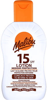 Balsam przeciwsłoneczny Malibu SPF 15 200 ml (5025135111327)