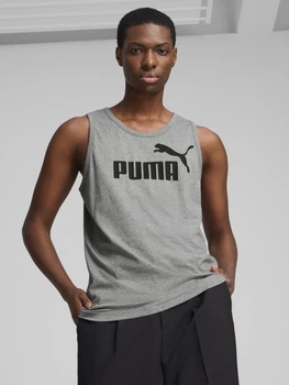 Майка мужская Puma Ess No. 1 Logo Tank 68254403 2XL Medium Gray Heather (4067983315718)