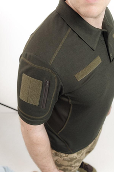 Поло тактичне MILIGUS Сич з коротким рукавом 6XL олива