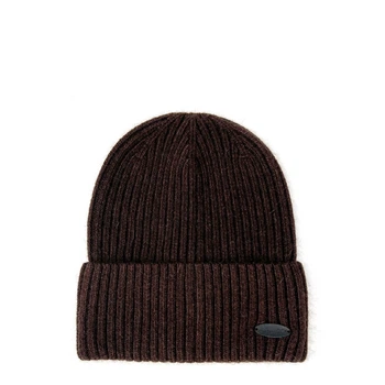 Шапка бини женская LuckyLOOK Frederick 676-107 One Size Коричневый (2933534676107)