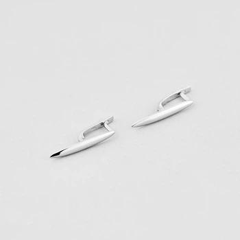 Срібні сережки Minimal 520759