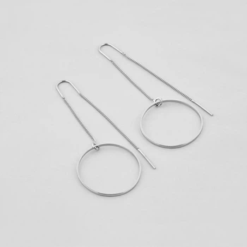 Серебряные серьги Minimal 1256