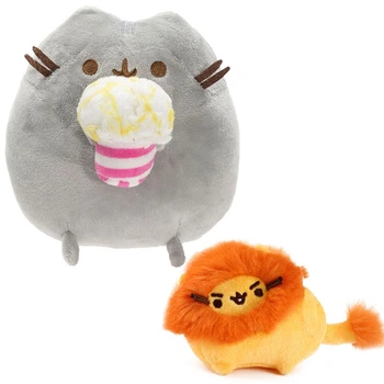 Набор мягких игрушек 2Life Pusheen cat 12x15 см и 10х7 см v-12253