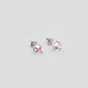 Золотые серьги Minimal RK-771б-рожеві