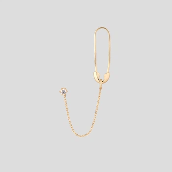 Золотые серьги Minimal с576-ж