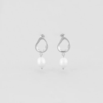 Срібні сережки Minimal 520843б