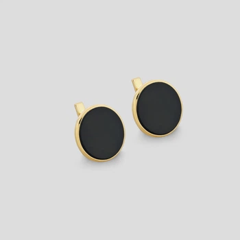 Серебряные серьги с позолотой Minimal 1226/3-п
