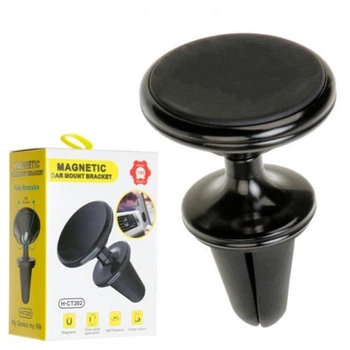 Автотримач для телефону H-CT202 Magnetic (black)