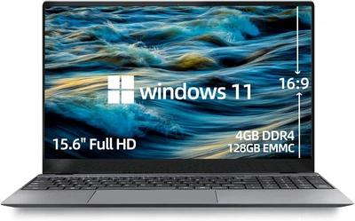 Ноутбук 15.6" Morostron LeadBook T Intel Pentium J3710 RAM 4GB eMMC 128GB Металлический корпус Win11 (UKR)