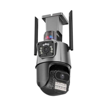 Вулична поворотна камера з нічною зйомкою ICSEE 8mp PTZ IP Wi-Fi