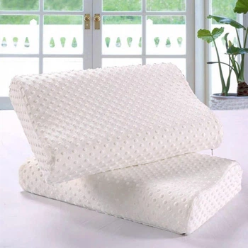 Подушка ортопедическая Memory Foam Pillow с памятью белая