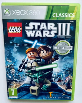 LEGO Star Wars III The Clone Wars Classics, английская версия - диск для Xbox 360, Б/У