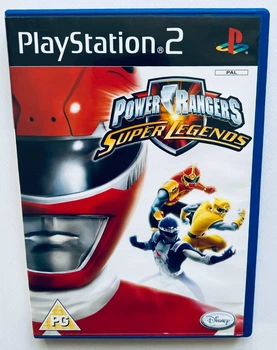 Power Rangers Super Legends, английская версия - диск для PlayStation 2, Б/У