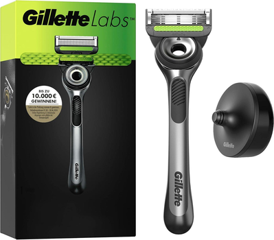 Верстат для гоління чоловічий Gillette Labs з миючим елементом з настінним кріпленням 5 лез