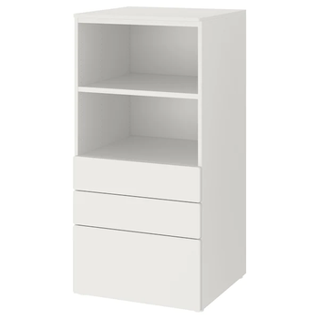 Книжкова шафа SMASTAD/PLATSA IKEA 493.878.06 білий