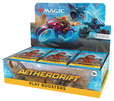 Kolekcjonerskie karty Wizards of the Coast Magic the Gathering: Aetherdrift - Play Booster Display (edycja angielska) 30 szt. (0195166278636)