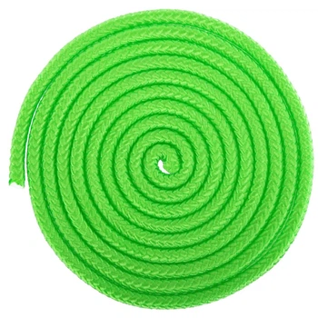 Скакалка для художественной гимнастики салатовая SP-Sport 2822 длина 3м Neon Green