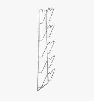Полка навісна для кришок GIFF сірого кольору