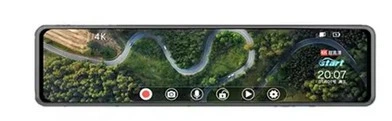 Зеркало регистратор JBE Z601, 12" сенсор, 4К, 2 камеры, GPS навигатор, WiFi