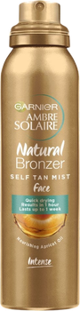 Samoopalacz w sprayu do twarzy Garnier Ambre Solaire Natural Bronzer Dark 75 ml (3600540600479)