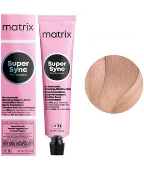 Тонер на лужній основі Matrix Super Sync Pre-Bonded SPM Пастельний мока (шоколадний), 90 мл