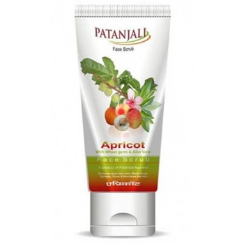 Абрикосовий скраб Patanjali для обличчя з Алое Вера, 60 г