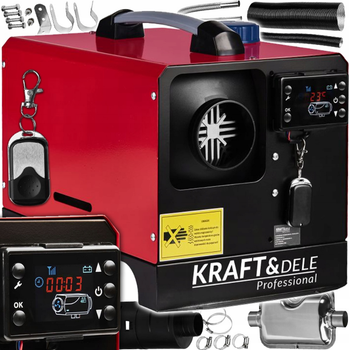 Автономний дизельний нагрівач 8 кВт Kraft&Dele kd11780