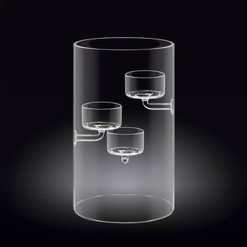 Подсвечник на три свечки Wilmax Thermo WL-888906 / A (20см)