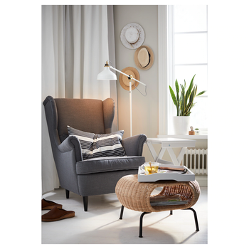 Пуф GAMLEHULT IKEA 104.343.09 антрацит