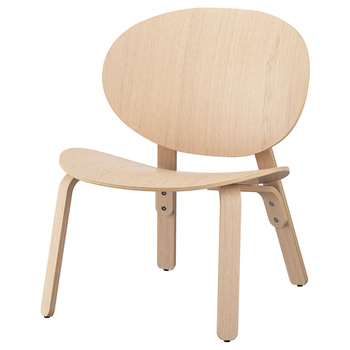 Кухонный стул FROSET IKEA 804.256.41 беленый дуб
