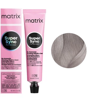 Крем-краска без содержания аммиака Matrix Super Sync Pre Bonded 8P 90 мл