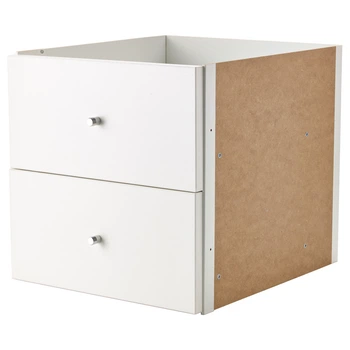 Вставка з дверцятами KALLAX IKEA 702.866.45 білий