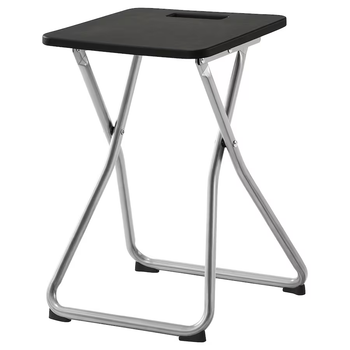 Табурет раскладной GUNDE IKEA 405.704.04 черный