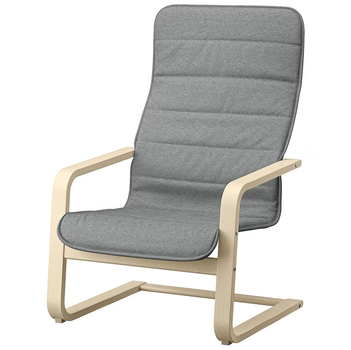 Кресло ARSUNDA IKEA 005.358.94 светло-серый