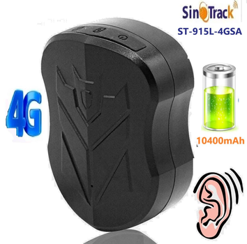 4G GPS трекер SinoTrack ST-915L-4GSA Магнітний про 120 днів роботи 10400мАч з Мікрофоном