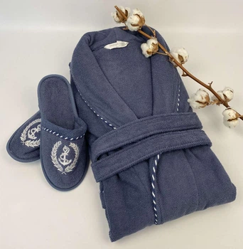 Халат мужской Maison D'or Michel Sailing Blue S