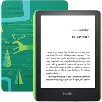 Электронная книга Amazon Kindle Paperwhite Kids 11th Gen 16GB (2021) with Emerald Forest Cover [123195]