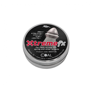 Пульки Coal Xtreme FX 4,5 мм 400 шт/уп [114315]