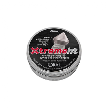 Пульки Coal Xtreme HT 4,5 мм 400 шт/уп [114316]