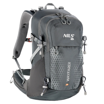 Туристичний рюкзак Nils Camp wayfarer 35 л сірий NC1925 (5907695500462)