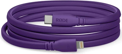 USB кабель RODE SC19 USB-C на Lightning Cable Purple (1.5m)