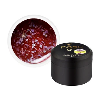 Гель You POSH Cotton Weed 02 с сухоцветами сиреневый 5 мл