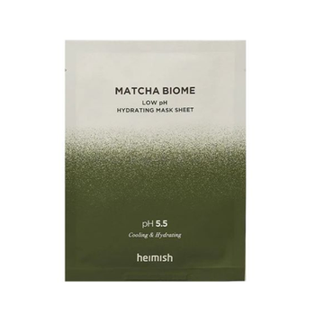 Heimish Matcha Biome Low pH Hydrating Mask Sheet Тканинна маска з екстрактом матчі, 1 шт