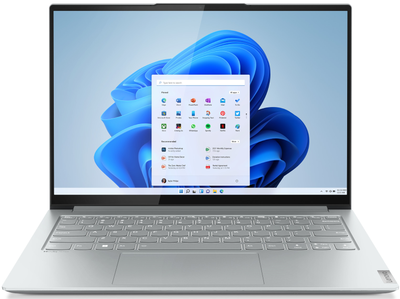 Ноутбук 14" Lenovo Yoga Slim 7 Pro 14ACH5 OD AMD Ryzen 9 5900HS RAM 16GB SSD 1TB 10год батарея GeForce MX450 Win11 (UKR) Б/В