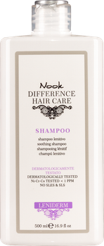 Шампунь успокаивающий для тонких, безжизненных волос NOOK DHC Leniderm, 500 мл