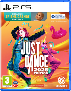 Гра PS5 Just Dance 2025 (Код активації в коробці) (3307216295914)