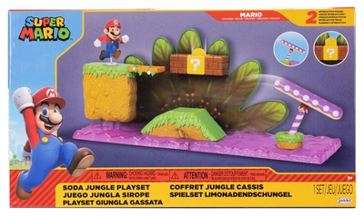 Игровой набор с фигурками Jakks Pacific Super Mario Nintendo Soda Jungle (0192995421615)