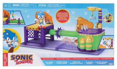 Игровой набор с фигурками Jakks Pacific Sonic the Hedgehog Океан масла (0192995423275)